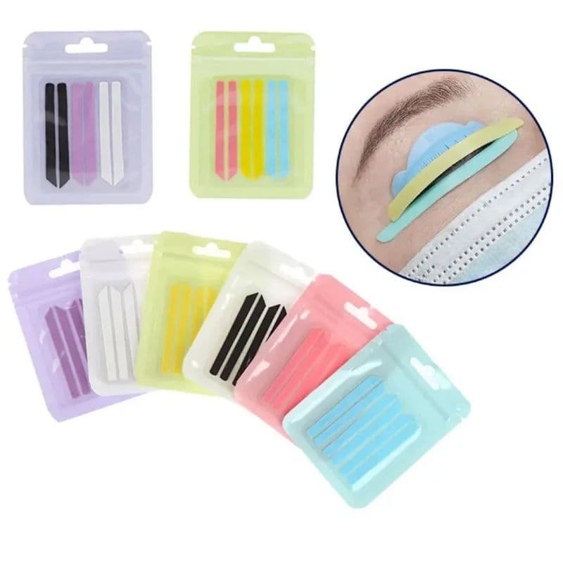 Kit 3 Fita Fitinha de Silicone Para lash Lifting Permanente Para cilios