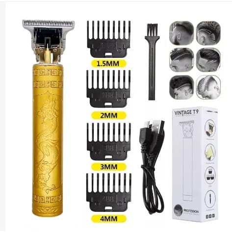 Máquina De Barba Clipper Para Hombres Eléctrico USB