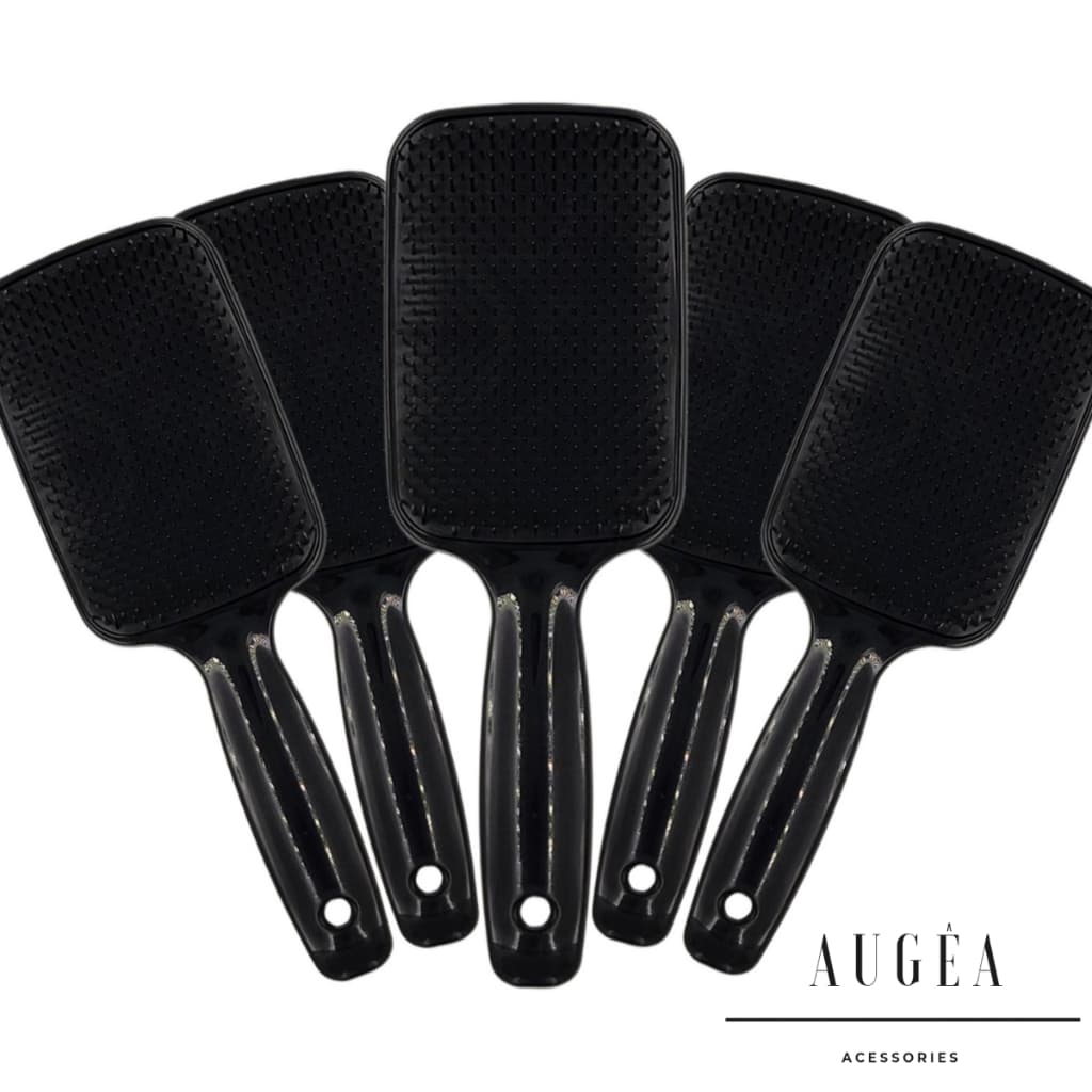Kit 24 Escovas de Cabelo Raquete Flex Desembaraçadora Mágica Atacado Revenda
