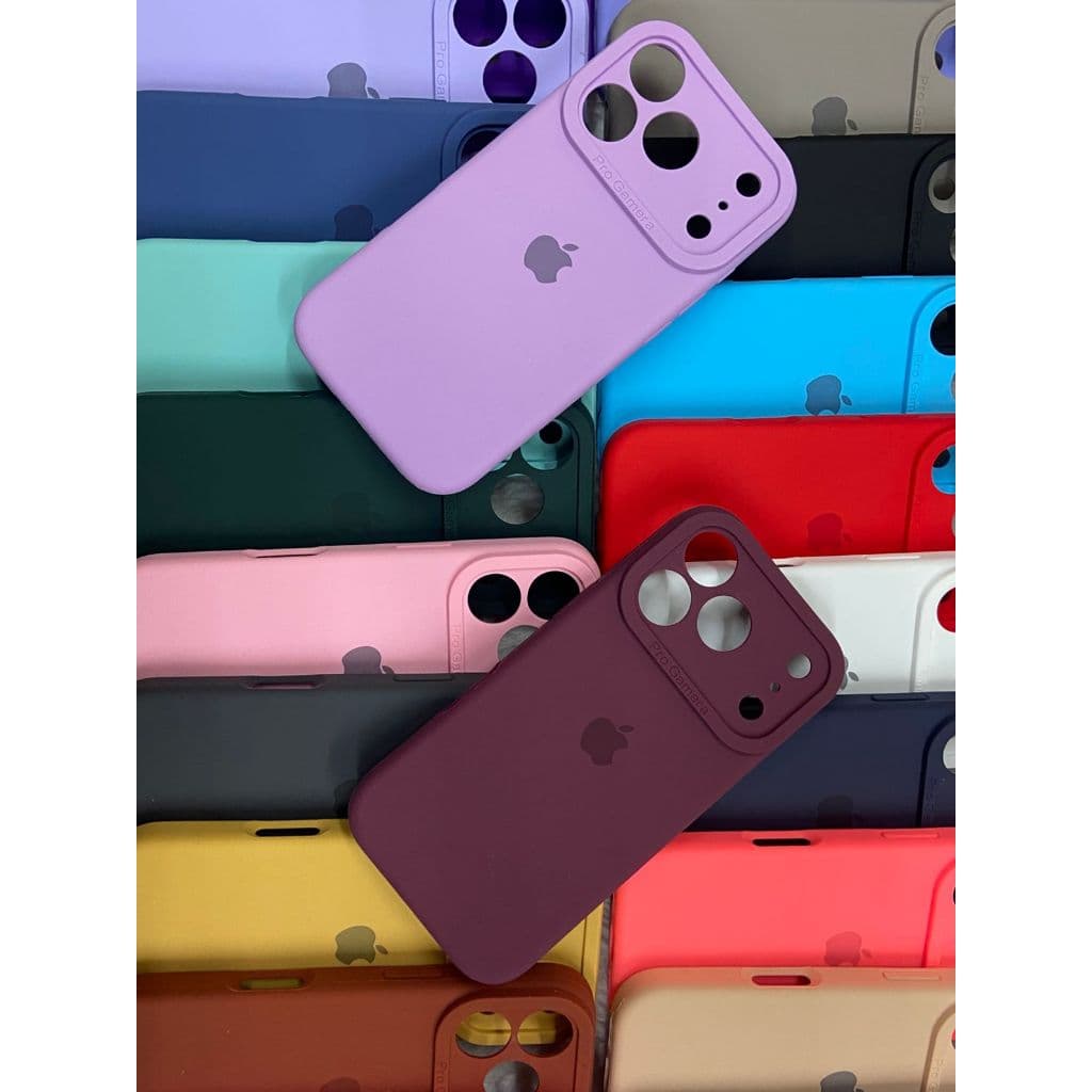 CAPA CAPINHA CASE PARA IPHONE 17 PRO  A SILICONE INTERIOR AVELUDADA COM CÂMERA FECHADA......