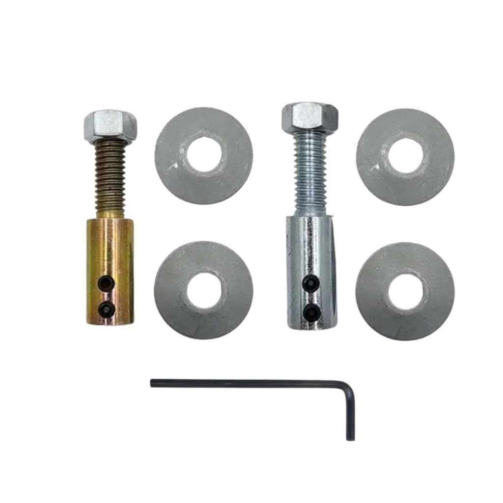 Par de prolongador para eixos de 1/2 prolongador + chave allen 3mm
