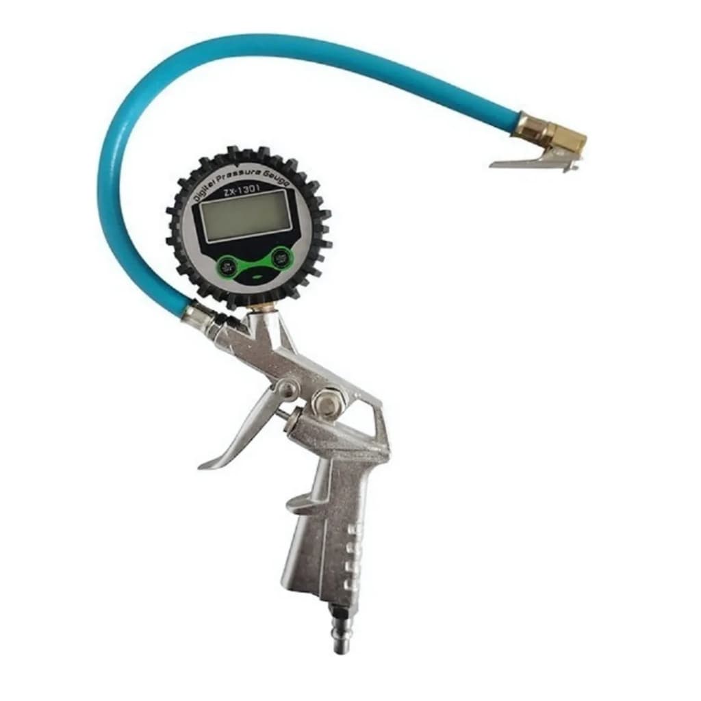 Calibrador Digital Com Bico De 0-200 Psi Cabo 1/4