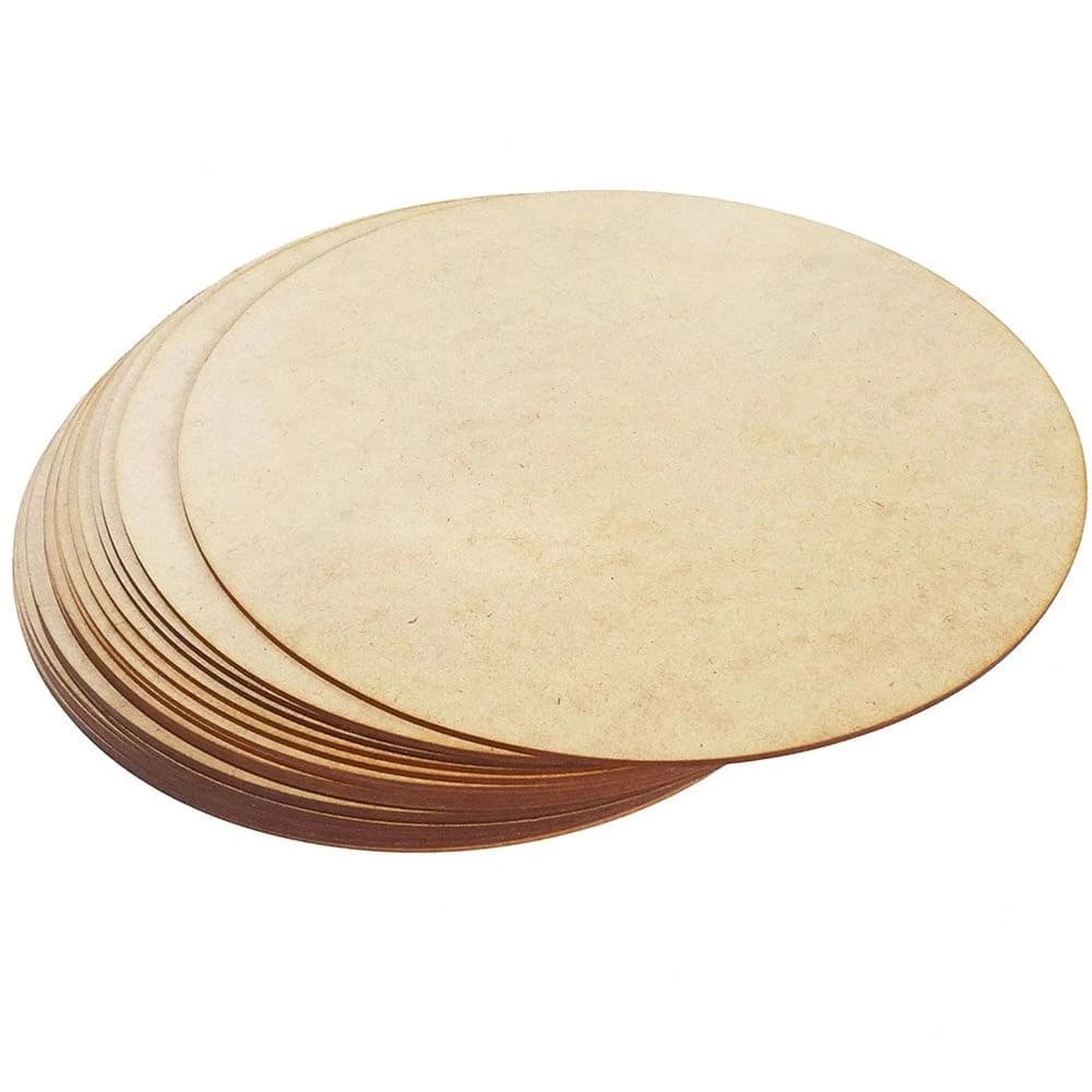 base sousplat, supla, suplats 6 peças mdf 35cm