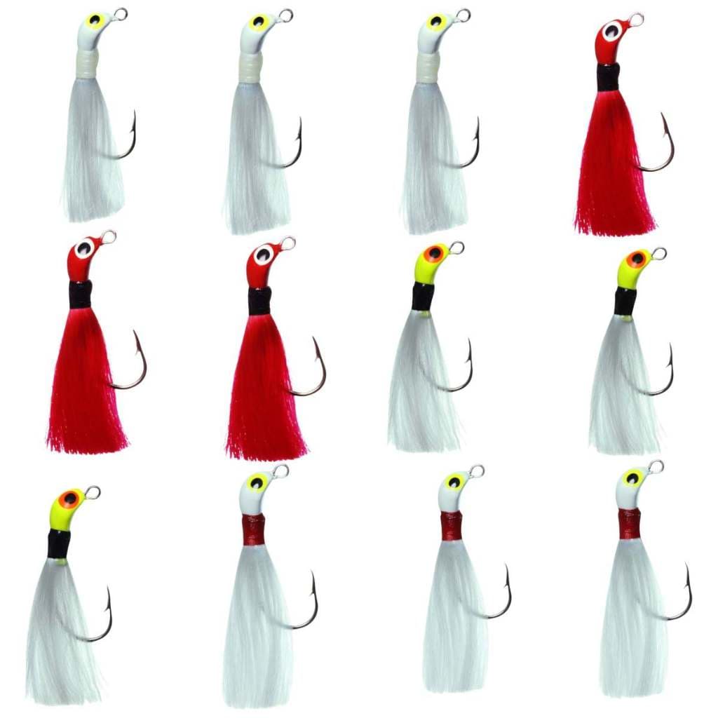 12 Isca Pesca Artificial Jig Xuxinha Lori 12gr Cor Variadas