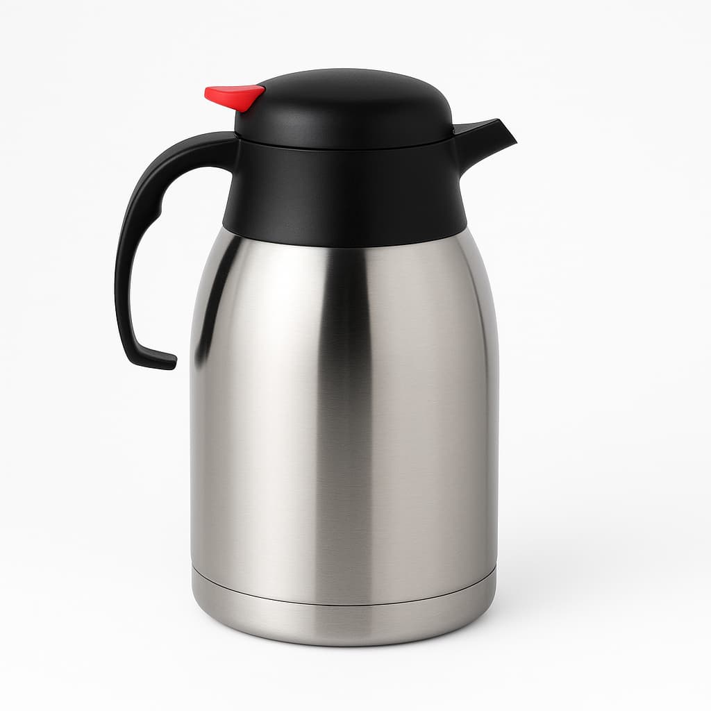 Garrafa Térmica Inox 1,1L Bule Café Chá Água Quente e Frio Parede Dupla Alta Conservação