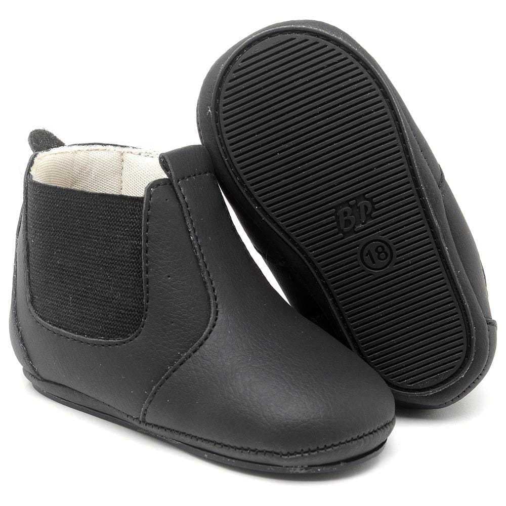 Sapatinho de Bebê Estilo Botina Coutry Conforto Calço Facil Estiloso