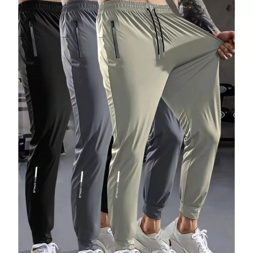 Calça Masculina Super Leve | Secagem Rápida | Toque Gelado | Alta Elasticidade