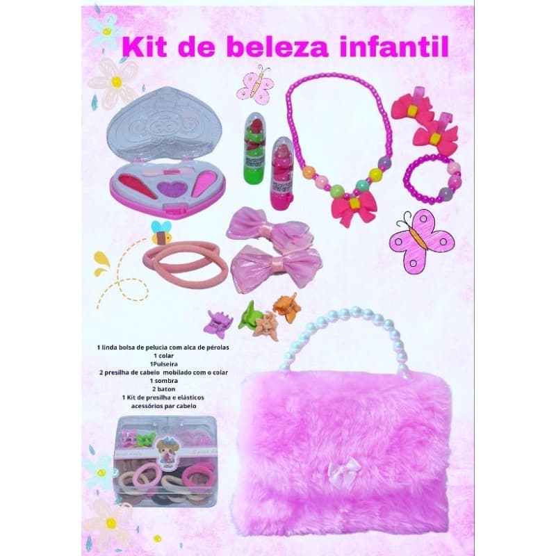 kit maquiagem infantil menina