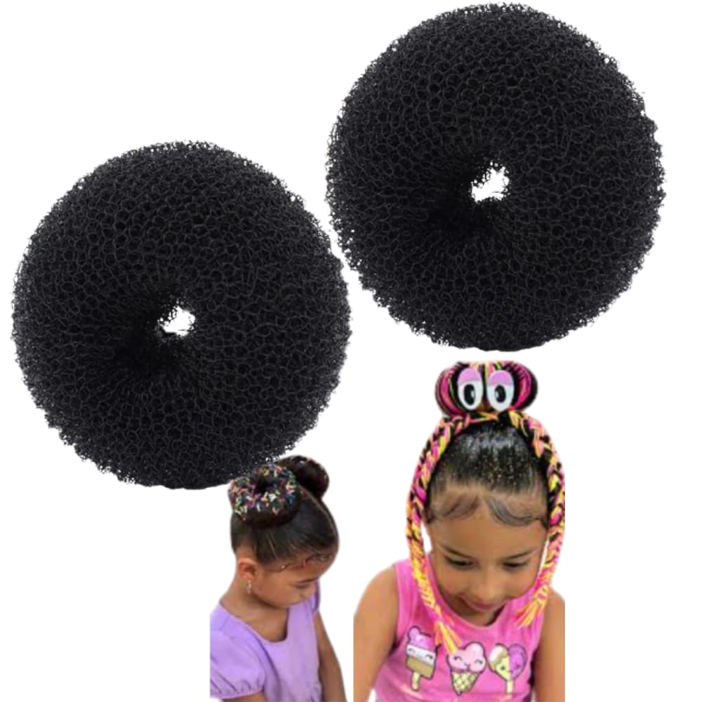 kit com 2 Esponjas Coque para cabelo Maluco Infantil