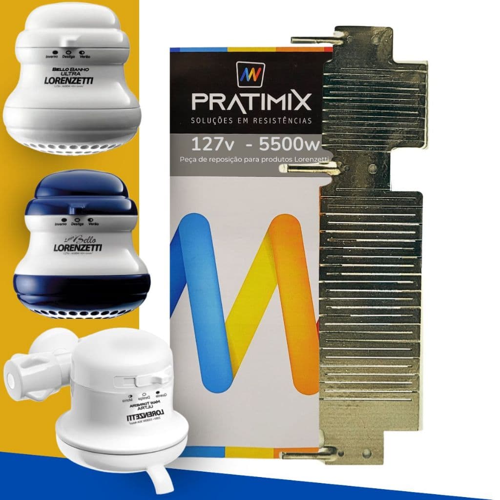 Resistencia Max Ducha Ultra 127v 5500w Loren Bello Lorenzetti