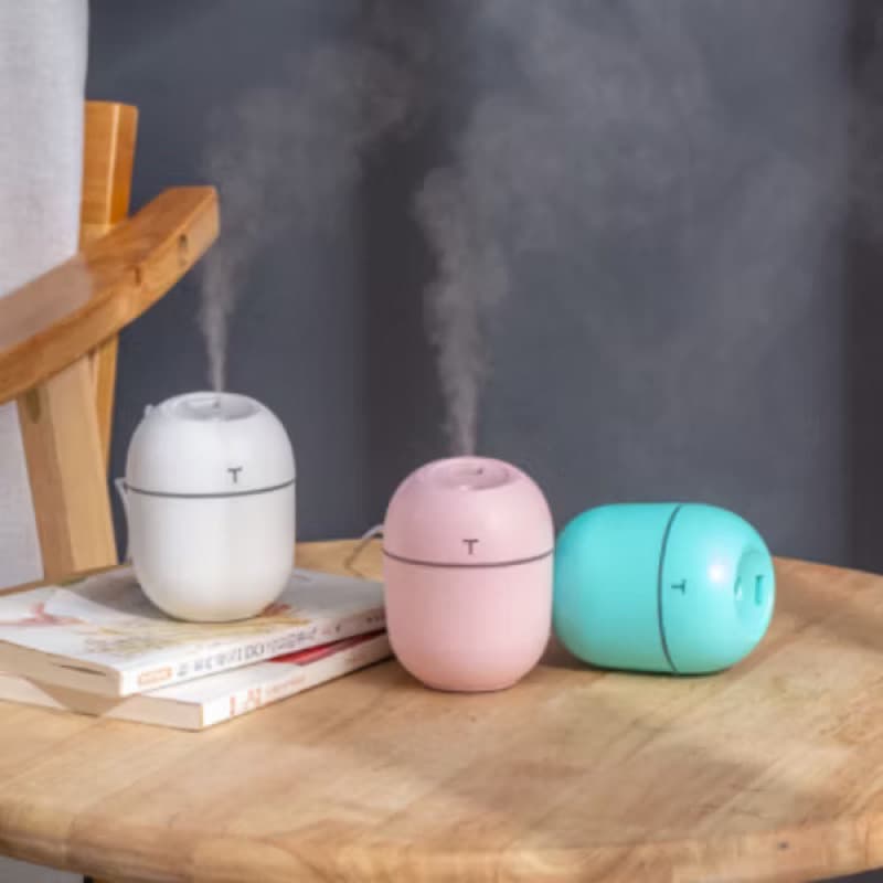 Umidificador Difusor Aromatizador Portátil Usb Led Aromatizador De Ambiente Purificador De Ar Casa Escritório Escola
