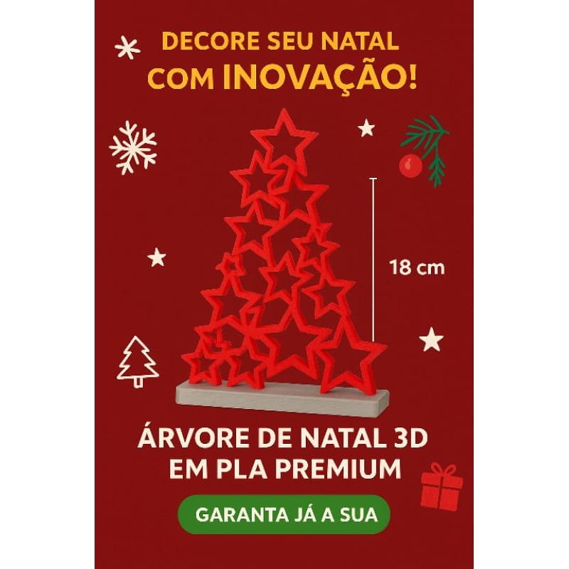 Árvore de Natal + Pisca Pisca  – Decoração Natalina Exclusiva, Criativa e Sustentável