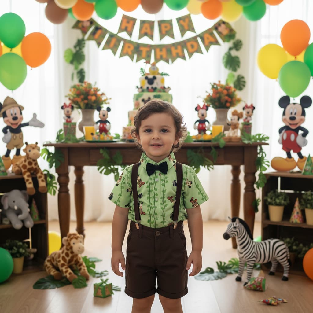 Kit de Camisetas Camisa Infantil Menino Festa Personagem Tamanho 3/4 anos