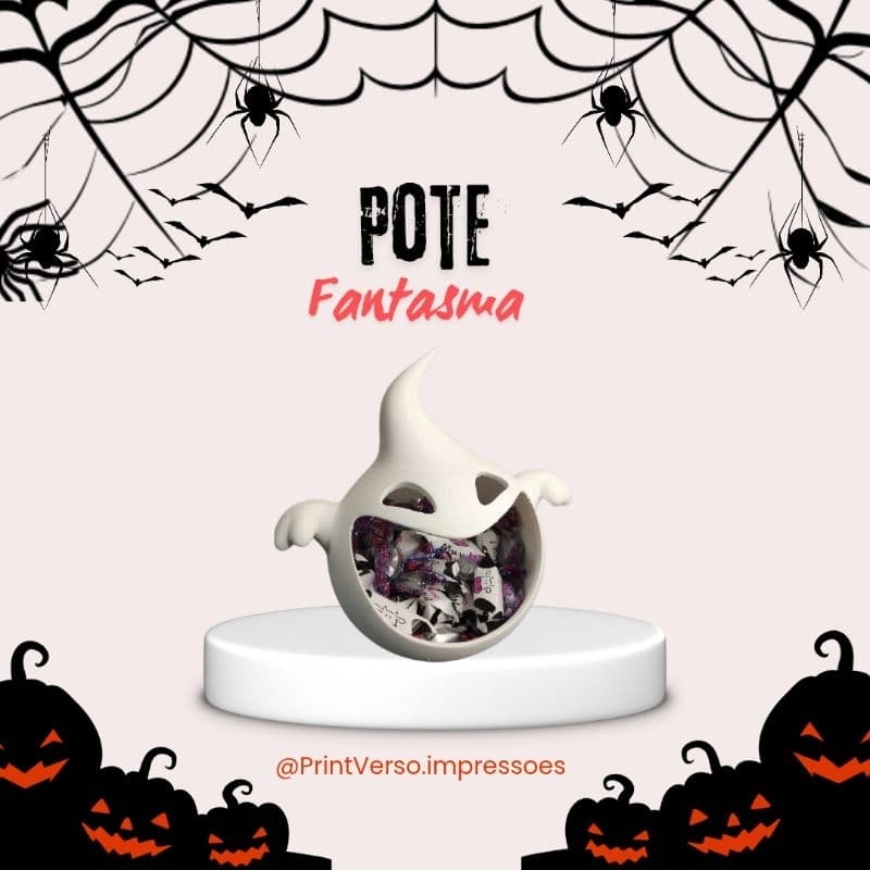 pote fantasma halloween