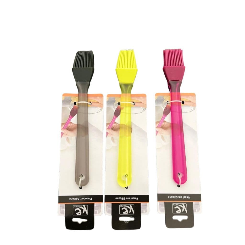 Pincel Silicone com Cabo Plástico