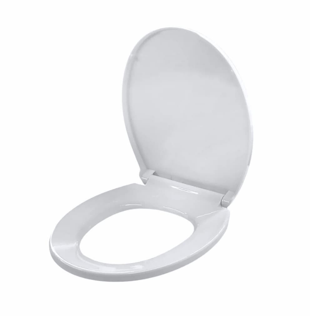 Tampa Assento Sanitário Para Vaso Oval Soft Close Branco