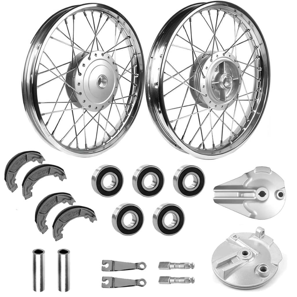 Par Aro Roda Raio 4mm ou Inox Cg Titan Fan 150 04/13 Espelhos / Rolamento