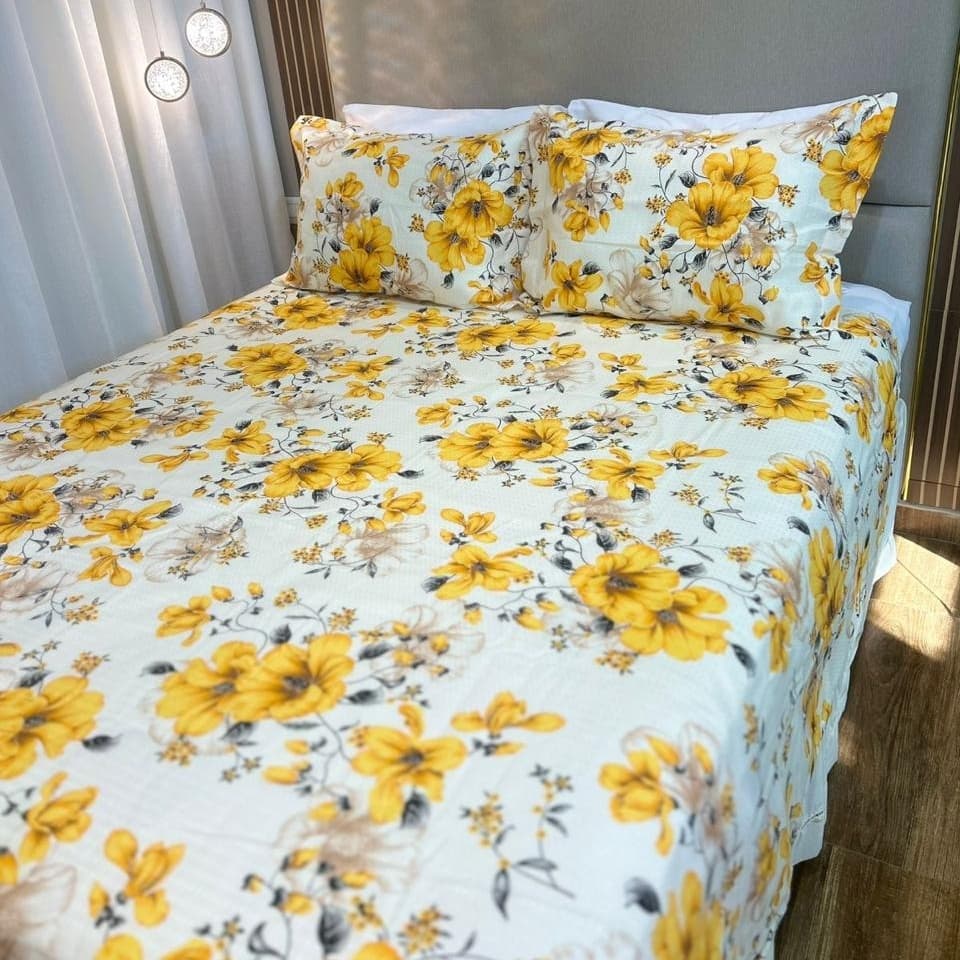 Colcha Cobre Leito Piquet Estampado Premium