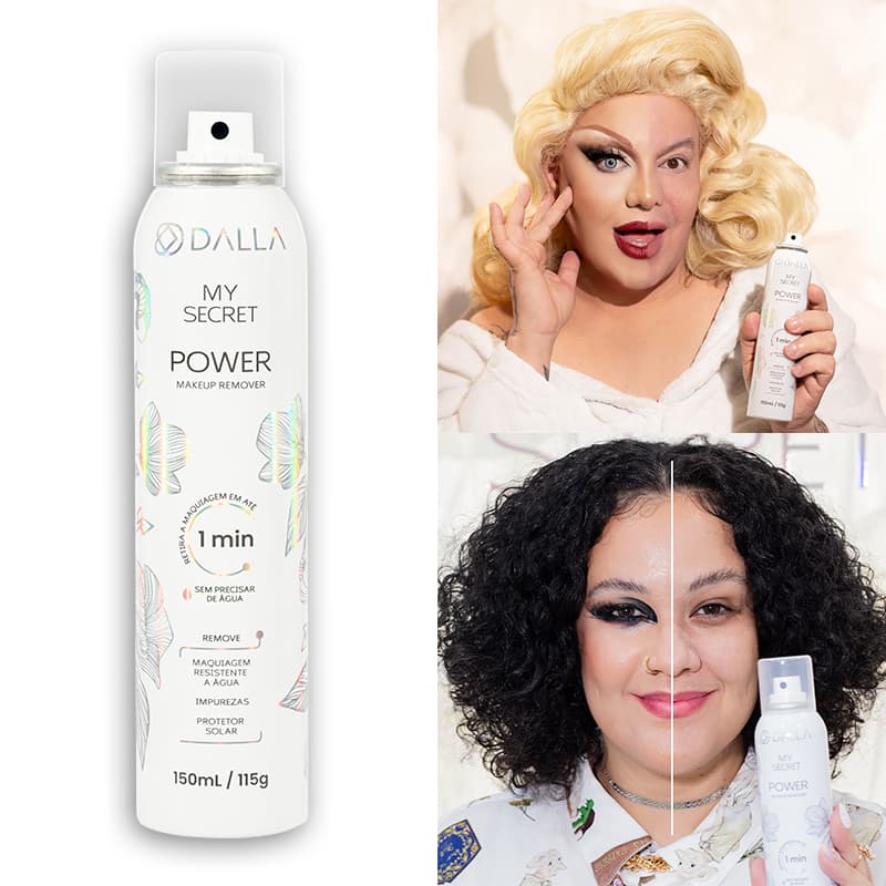 Power Makeup Remover - Removedor de maquiagem em aerosol