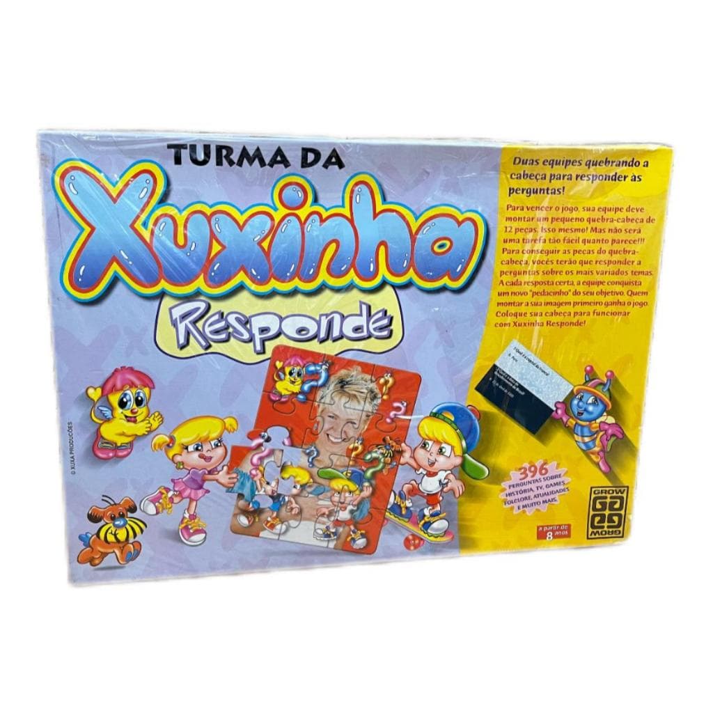 Jogo da Xuxinha responde - Grow - Novo e Lacrado - Raridade