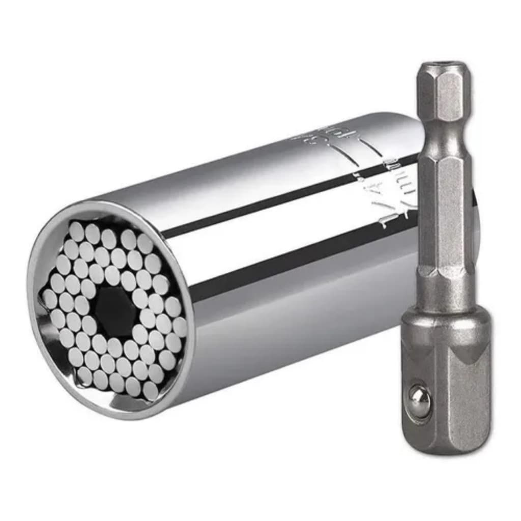 Jogo Chave Catraca Universal 7mm A 19mm Soquete Multiuso