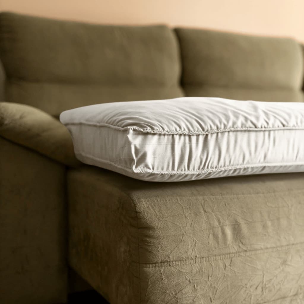Pillow Top Sofá Retrátil e Reclinável Confort Flat Dupla Face 140x70x10cm Lavável em Máquina