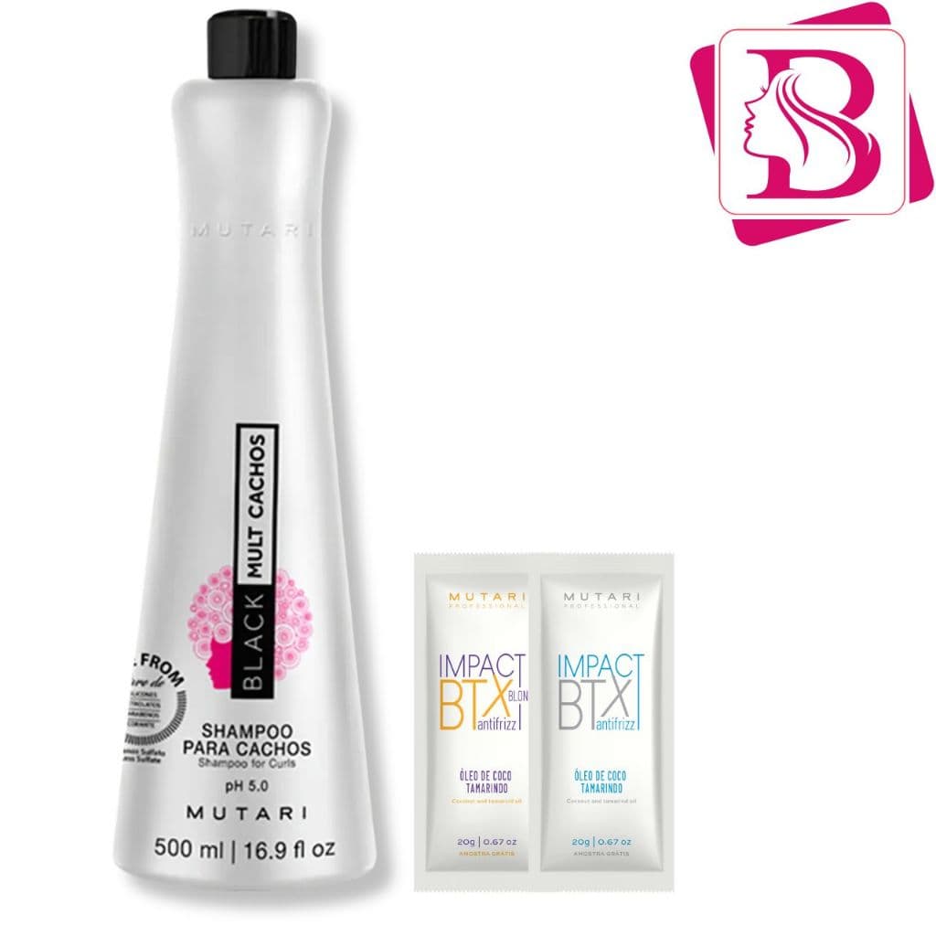 Shampoo Para Cachos Mutari 500ml