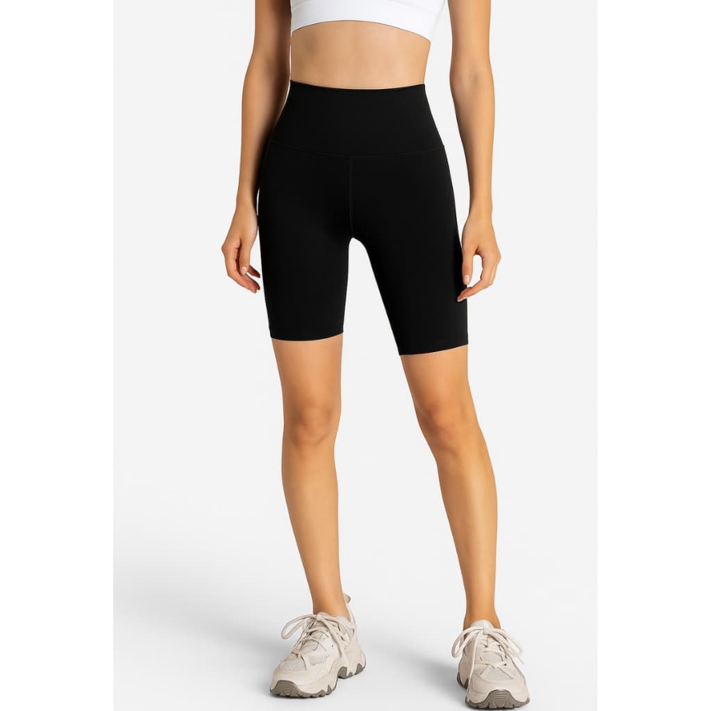 Bermuda Legging Feminina Esportiva Fitness Premium Cintura Alta Não Forma Bolinhas