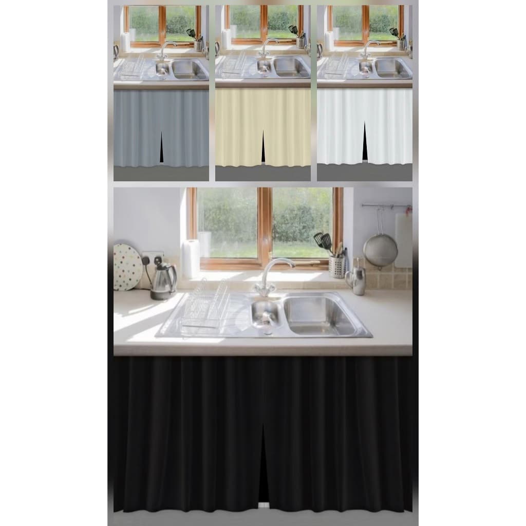 Cortina de Pia Cozinha PVC