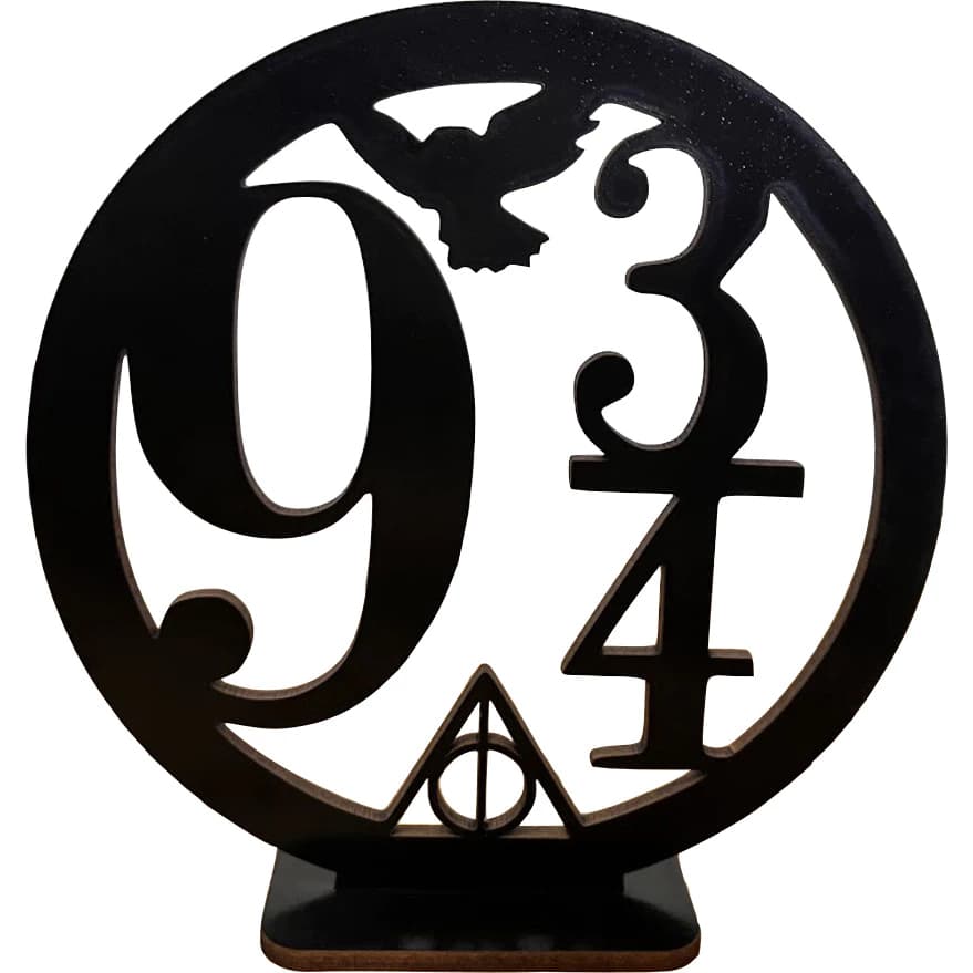 Totem Harry Potter Plataforma Centro de mesa Harry Potter