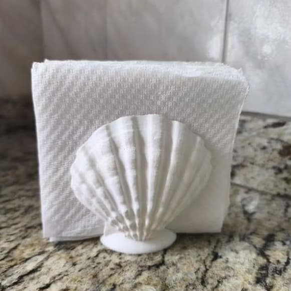 Porta Guardanapo Concha - Mesa Posta e Decoração