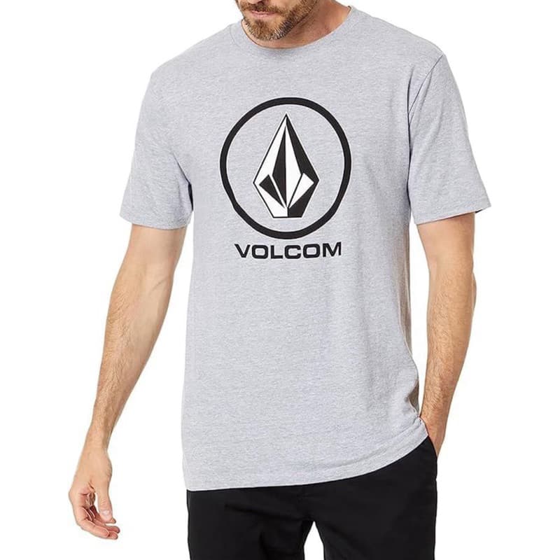 T-Shirt Camiseta Casual masculina Moda Volcom Premium Silk