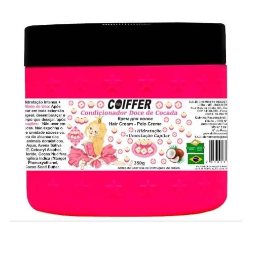 Condicionador Doce De Cocada Coiffer 350g