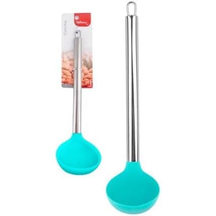 Concha de Silicone com Cabo Inox 30cm - Inga