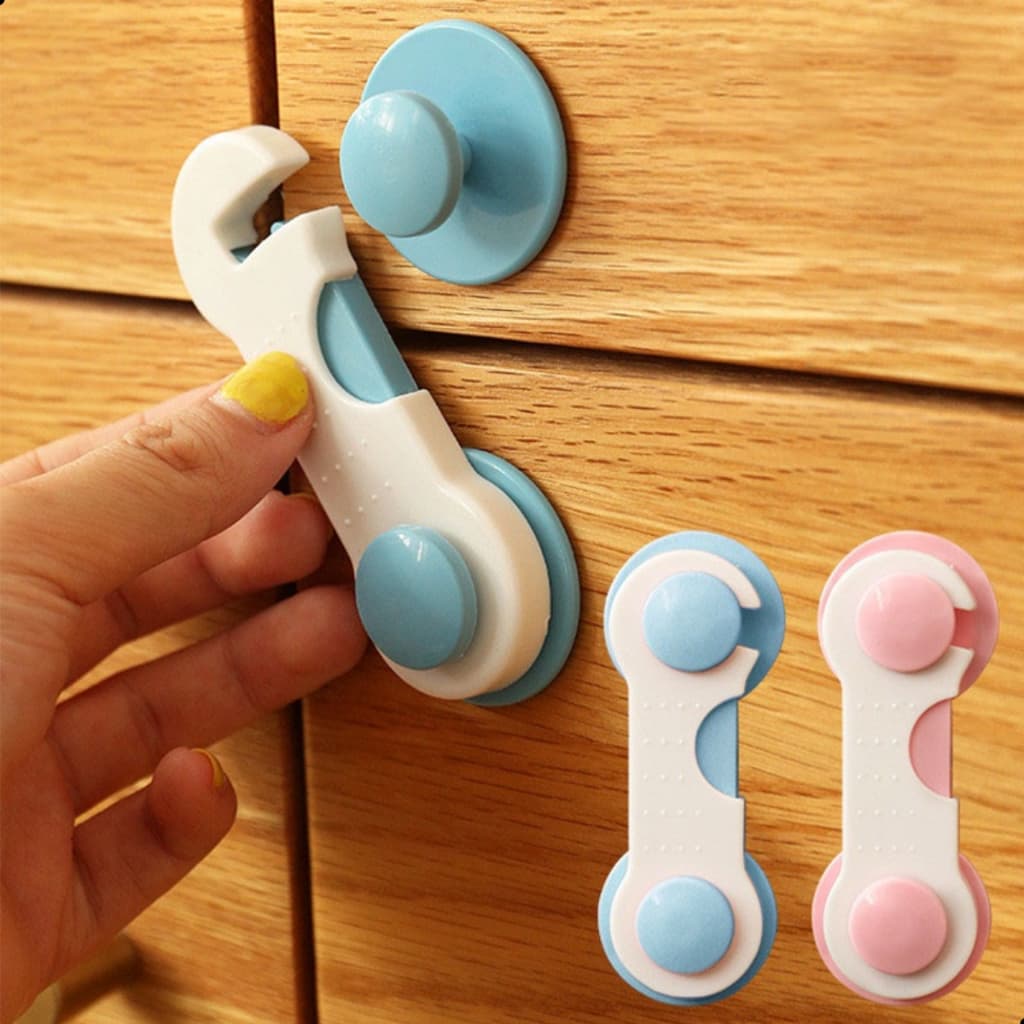 Kit 2 - Und Trava De Gaveta Armario Porta Seguranca Protecao Bebe