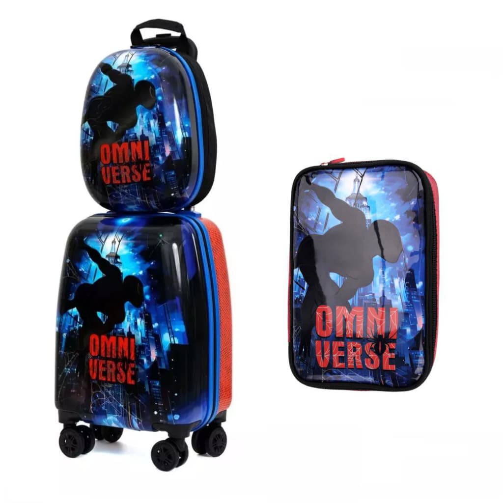 Kit mala mais mochila mochila de rodinhas Kit Mochila e mala escolar
