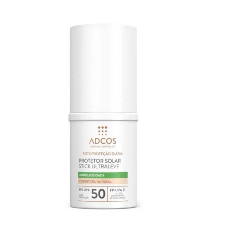 Protetor Solar Stick Adcos Ultraleve Fps50 Peach 15g