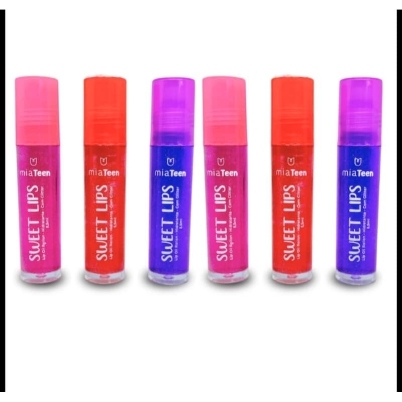 Kit 2 LIP OIL SWEET LIPS MIA MAKE