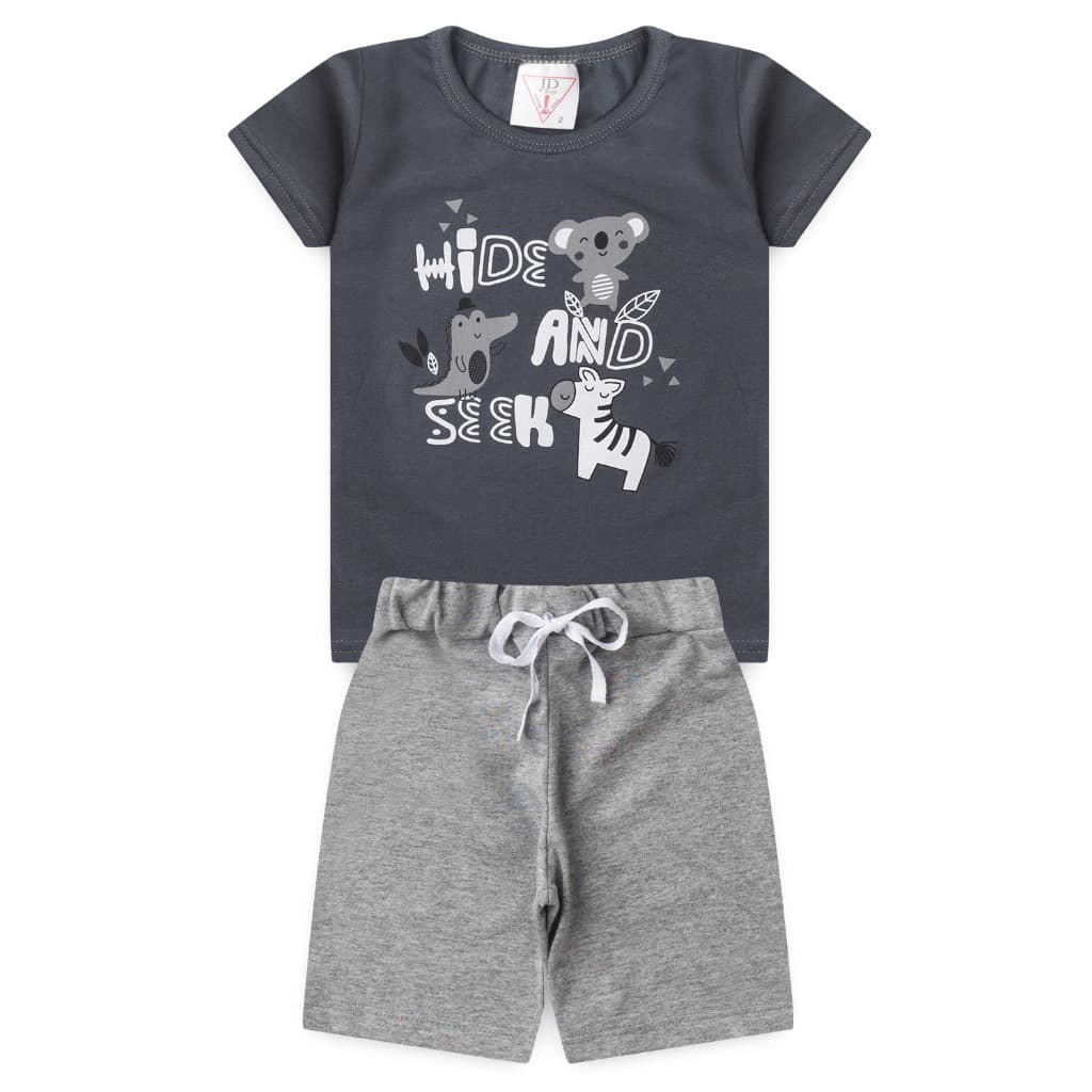 Conjunto Meninos Hide And Seek - JD Kids - 3884