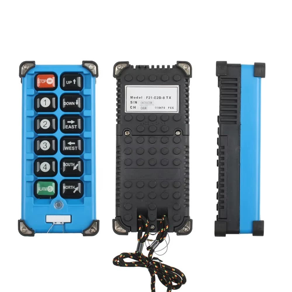 Controle Remoto Ponte Rolante F21-E2B-8 – 2 Transmissores Resistentes – Envio 24h