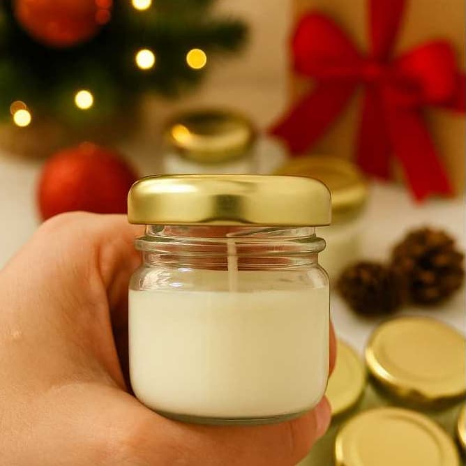 Mini Velas Aromáticas 30g – Kit com 5, 10 ou 20 Unidades | Lembrancinhas, Natal | Sem Etiqueta – Essências Exclusivas