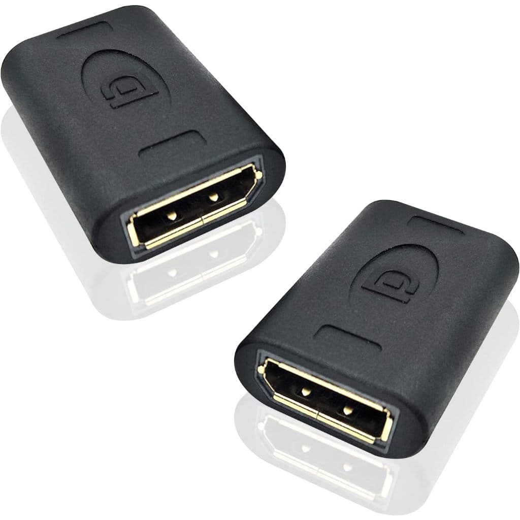 Adaptador Emenda Displayport Fêmea X Fêmea - 4K DP DP