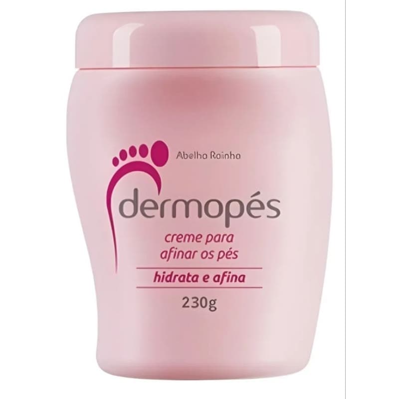 Dermopés Hidrata e Afina – Creme para Pés 230g Abelha Rainha