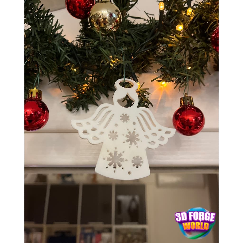 Kit 5 Anjos Decoração de Natal – Enfeite de Natal para Árvore