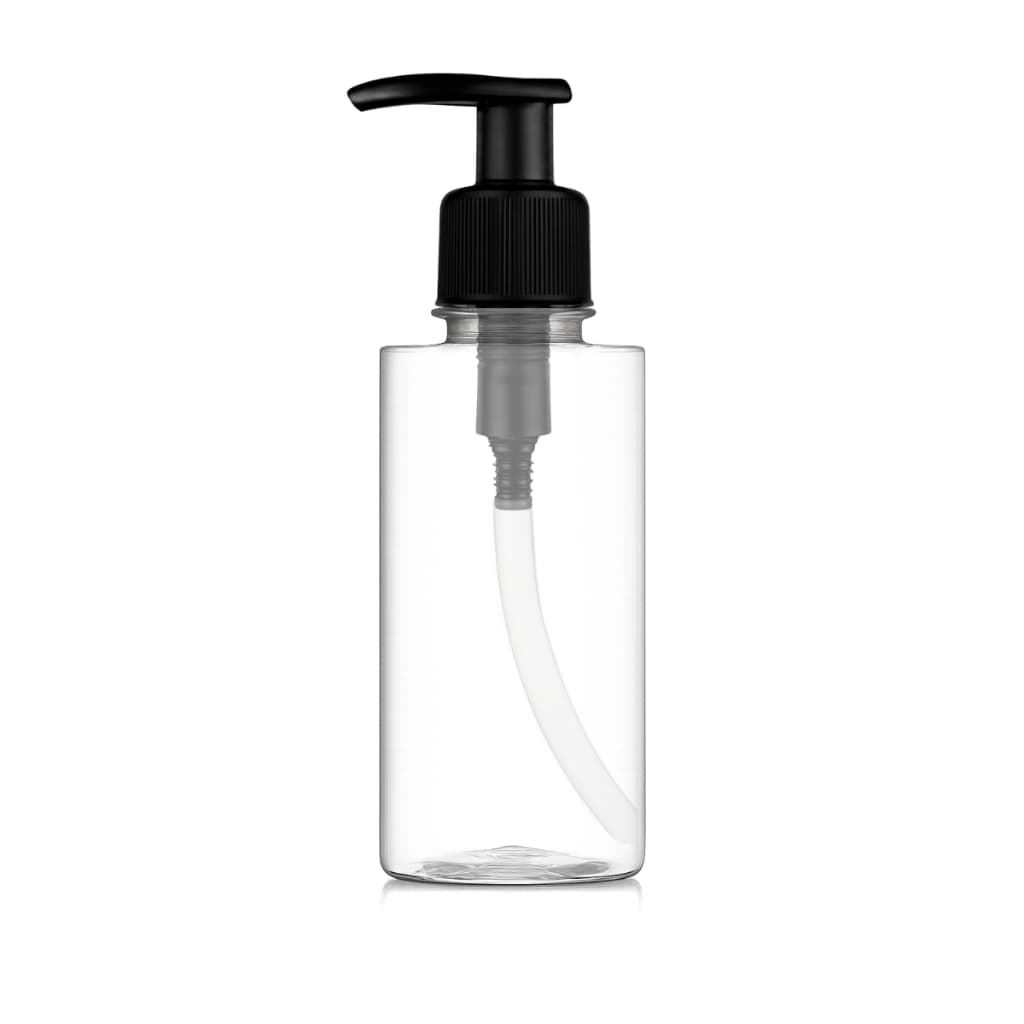 Saboneteira 100ml Luxo – Frasco Stylo Reto com Válvula 28mm, Design Moderno e Sofisticado