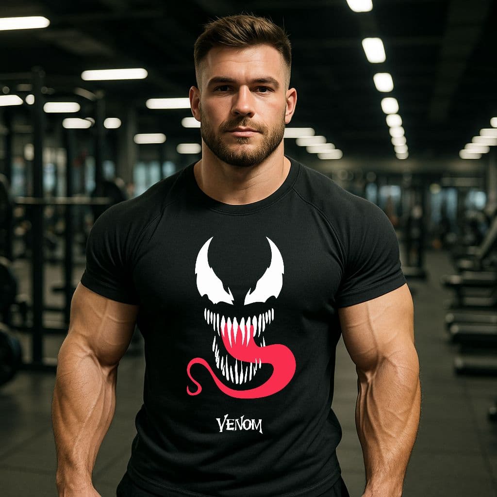 Camisa Dry Fit Esportiva Venum para Academia / Treino / Crossfit -  Loook Fitness
