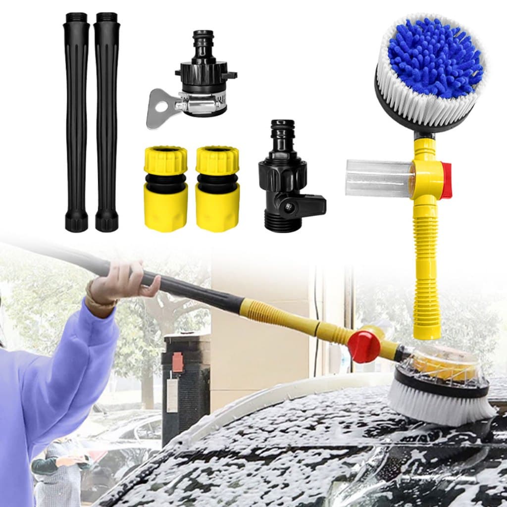 Escova De Limpeza De Carro Rotação Automática Da Escova limpa Vidros Casa Multiuso