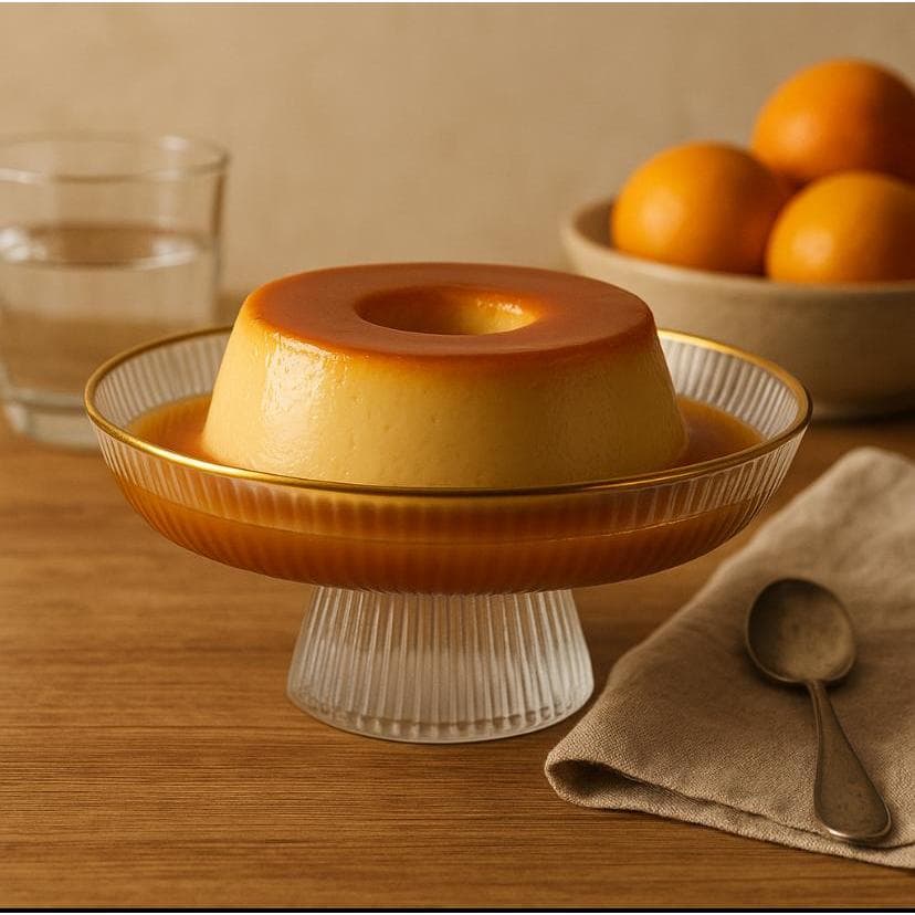 Centro De Mesa C/ Pé Graffiato Borda Dourada 26x11cm -hauskraft