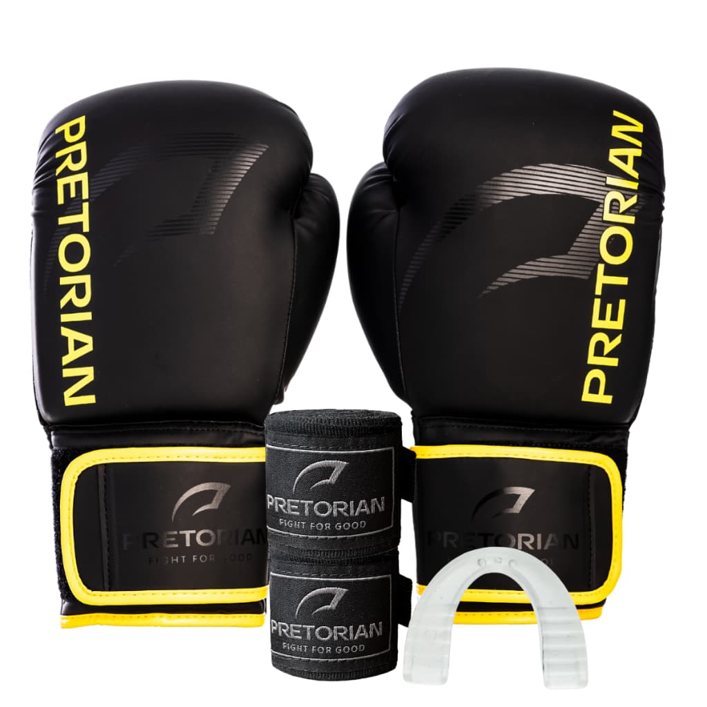 Luva Muay Thai Boxe Conforto + Protetor e Bandagem | Feminina e Masculina | Original