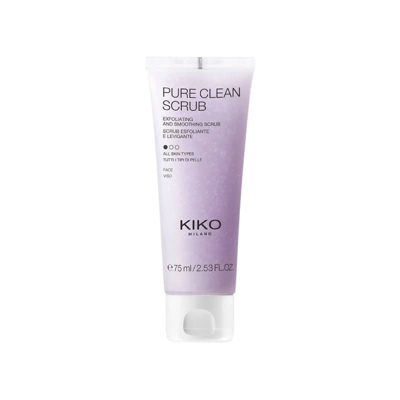 Pure Clean Scrub Esfoliante Facial 75ml Kiko Milano ORIGINAL
